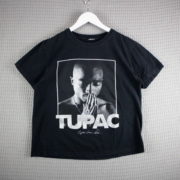 Tupac Rap Tee 2023 Mens Medium Black - Picture 1 of 7